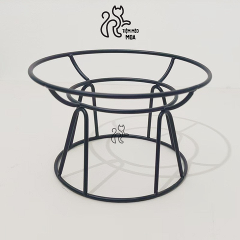 Dĩa ăn bằng sứ có đế rời chống gù cho thú cưng - Tiệm Mèo Moa