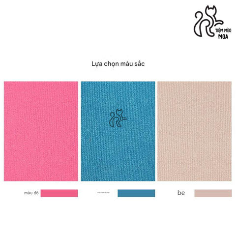 Tổ nhung ổ nằm - Đồ chơi cào móng cho mèo - Tiệm Mèo Moa