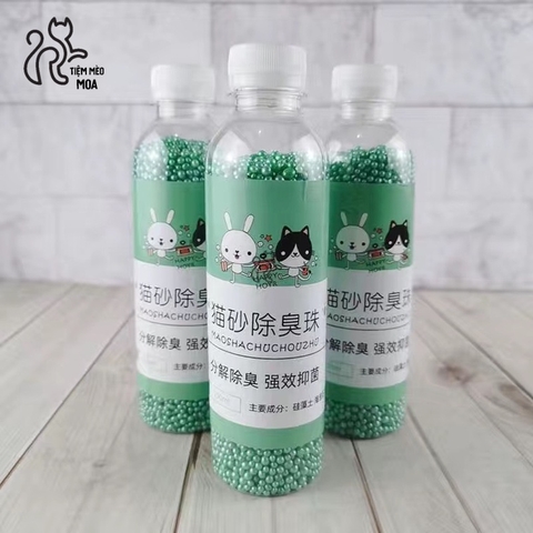 Hạt khử mùi cát vệ sinh mèo - 5 mùi - Tiệm Mèo Moa