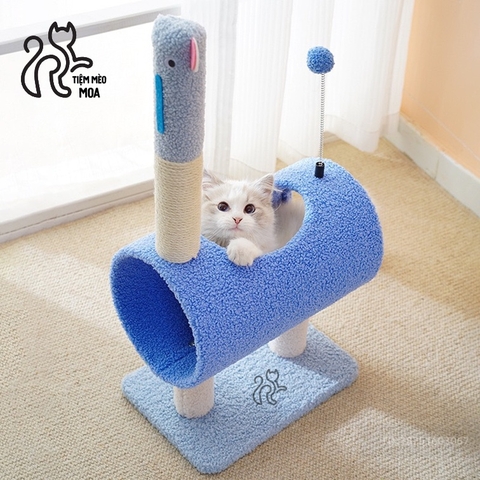 Trụ cào móng cho mèo - Cattree siêu dễ thương - Tiệm Mèo Moa