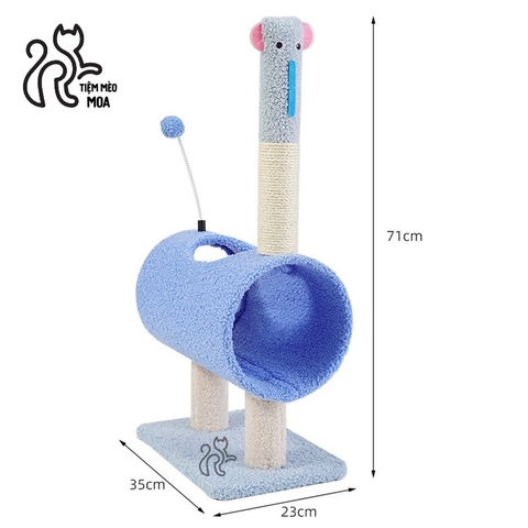 Trụ cào móng cho mèo - Cattree siêu dễ thương - Tiệm Mèo Moa