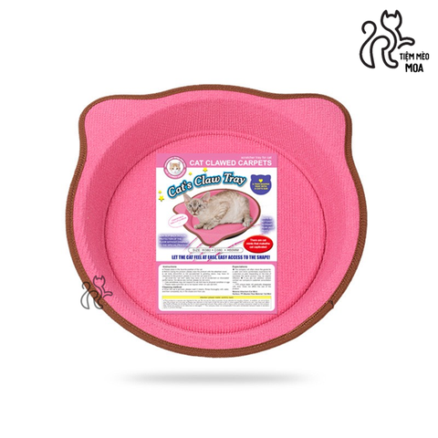 Tổ nhung ổ nằm - Đồ chơi cào móng cho mèo - Tiệm Mèo Moa