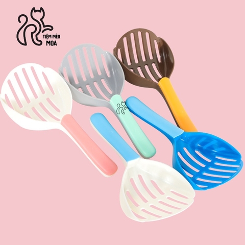 Xẻng xúc cát vệ sinh mèo loại lớn 🐱🐱- Xẻng xúc cát mèo - Dụng cụ dọn vệ sinh mèo - Tiệm Mèo Moa