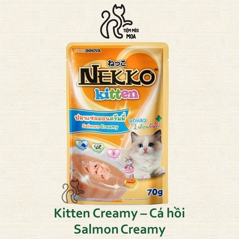 [VỊ MỚI] Pate thức ăn cho mèo - Pate Nekko Kitten 70gram - Tiệm Mèo Moa