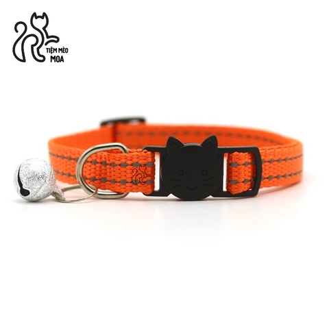 Vòng cổ phản quang cho mèo - Tiệm Mèo Moa