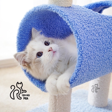 Trụ cào móng cho mèo - Cattree siêu dễ thương - Tiệm Mèo Moa
