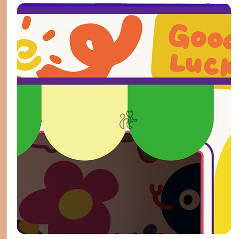 Bàn cào móng cartoon vui nhộn cho mèo - Đồ chơi cho mèo - Tiệm Mèo Moa