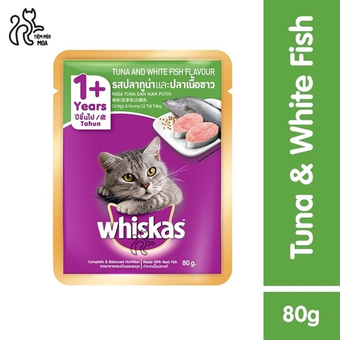 [Vị MỚI] Pate Whiskas - Sốt Pate cho mèo trưởng thành 80gram - Tiệm Mèo Moa