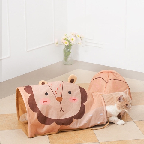 Đường hầm trốn tìm cho mèo - Đồ chơi cho mèo - Tiệm Mèo Moa