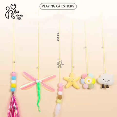 Câu mèo dán tường - Đồ chơi cho mèo - Tiệm Mèo Moa