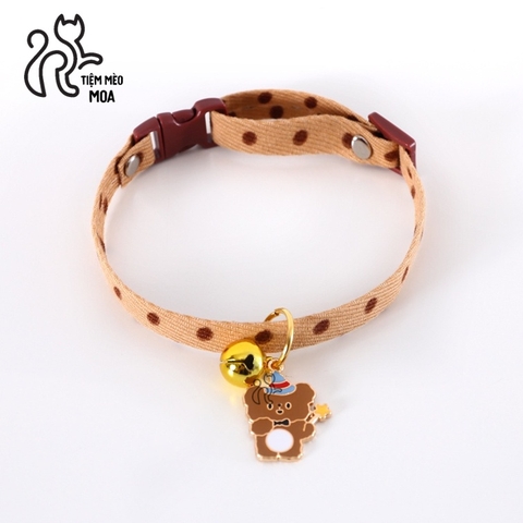 Vòng cổ phong cách Nhật Bản dễ thương cho mèo - Tiệm Mèo Moa