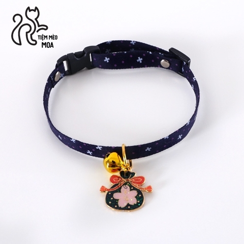 Vòng cổ phong cách Nhật Bản dễ thương cho mèo - Tiệm Mèo Moa
