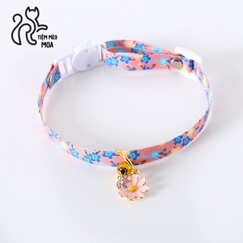 Vòng cổ phong cách Nhật Bản dễ thương cho mèo - Tiệm Mèo Moa