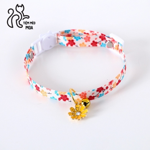 Vòng cổ phong cách Nhật Bản dễ thương cho mèo - Tiệm Mèo Moa
