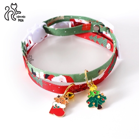 [NOEL] Vòng cổ cho mèo Noel - Tiệm Mèo Moa