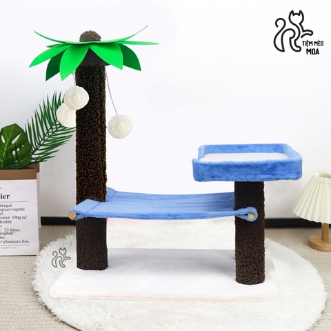 Cattree cây dừa - Cây cào móng cho mèo - Tiệm Mèo Moa
