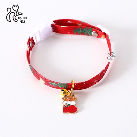 [NOEL] Vòng cổ cho mèo Noel - Tiệm Mèo Moa