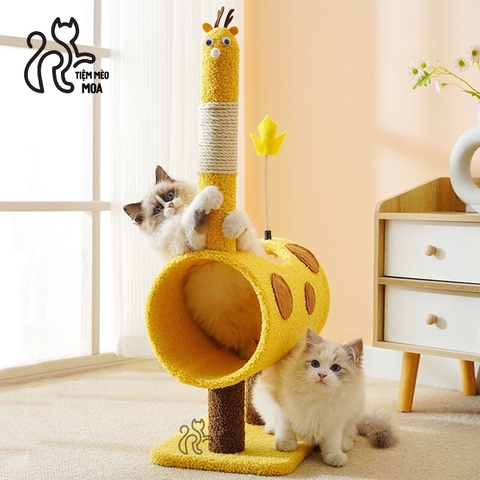 Trụ cào móng cho mèo - Cattree siêu dễ thương - Tiệm Mèo Moa