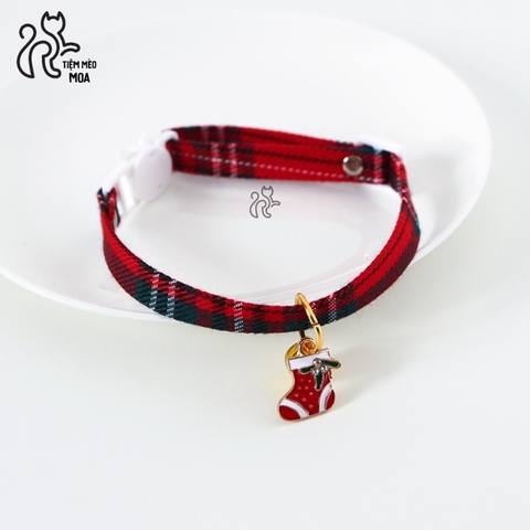 [NOEL] Vòng cổ cho mèo Noel - Tiệm Mèo Moa