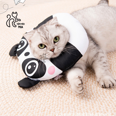 Gối chống liếm bông hoa/ gối chụp cổ hỗ trợ cho thú cưng - Tiệm Mèo Moa