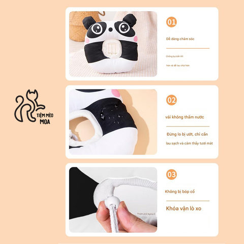 Gối chống liếm bông hoa/ gối chụp cổ hỗ trợ cho thú cưng - Tiệm Mèo Moa