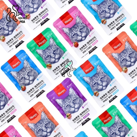 Pate Wanpy đủ vị 80 gram - Pate cho mèo - Tiệm Mèo Moa