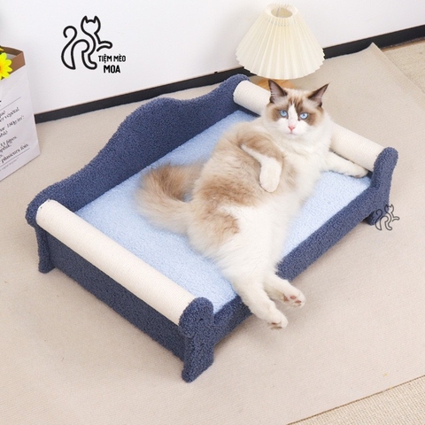 Ghế sofa/ giường nằm sisal chống xước - Bàn cào cho mèo - Tiệm Mèo Moa