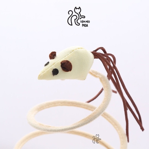 Dĩa lò xo cho mèo - Đồ chơi cho mèo - Tiệm Mèo Moa