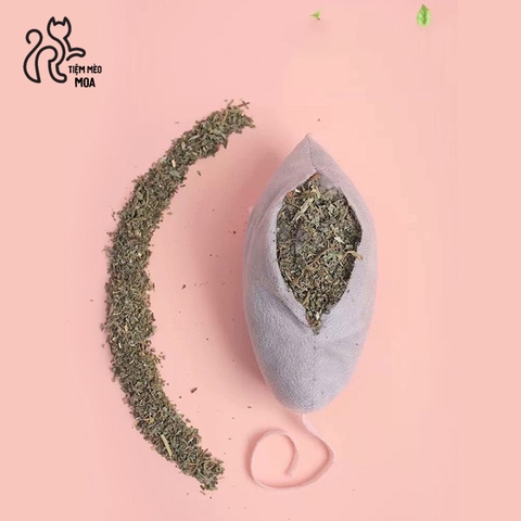 Chuột bông catnip SIÊU MẬP cho mèo - Tiệm Mèo Moa