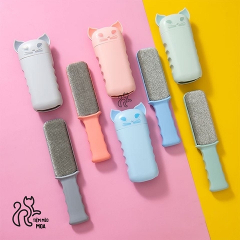 💨💨Bộ lăn tĩnh điện - Cây lăn bụi, lăn lông chó mèo  - Tiệm Mèo Moa