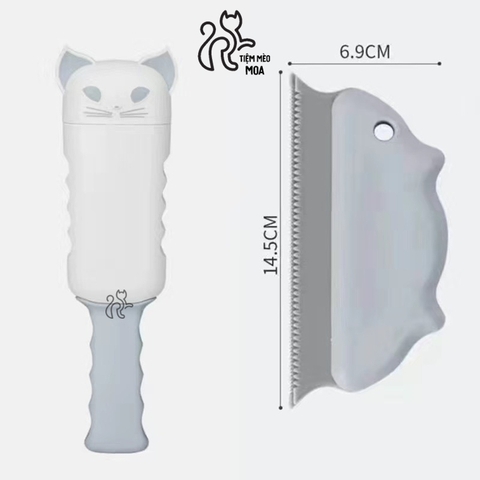 💨💨Bộ lăn tĩnh điện - Cây lăn bụi, lăn lông chó mèo  - Tiệm Mèo Moa