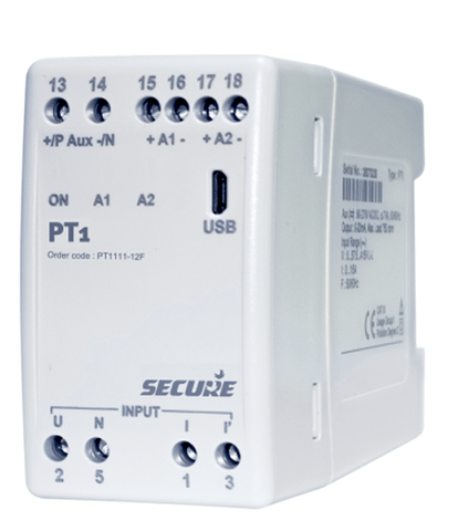 SECURE PT1 – Bộ chuyển đổi tín hiệu điện 1 pha đa năng