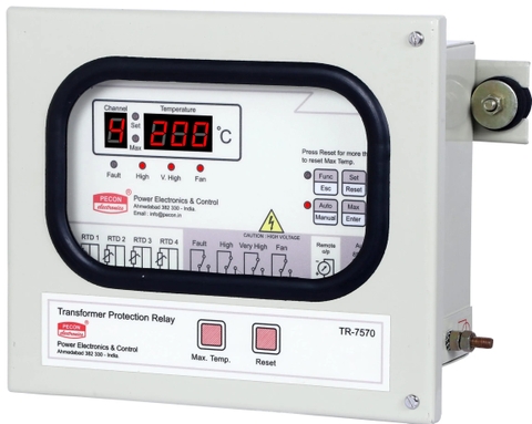 Rơ le nhiệt độ máy biến áp TR-7570 PECON