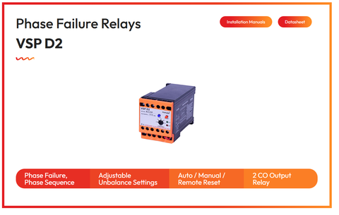 Rơ le bảo vệ mất pha Minilec VSP D2