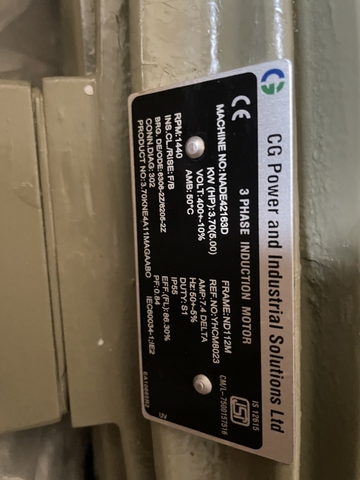 Động cơ điện 3-phase hãng CG