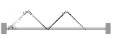 4 cánh xếp trượt