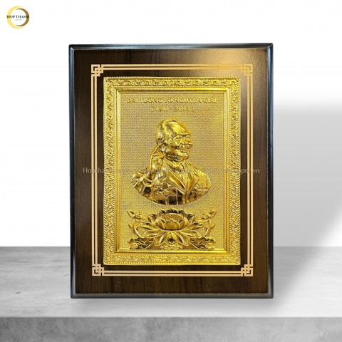 TRANH CHÂN DUNG ĐẠI TƯỚNG VÕ NGUYÊN GIÁP  - KÍCH THƯỚC 20X25CM