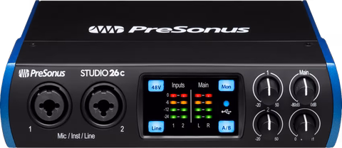 SOUNDCARDS CHÍNH HÃNG: PRESONUS STUDIO 26C