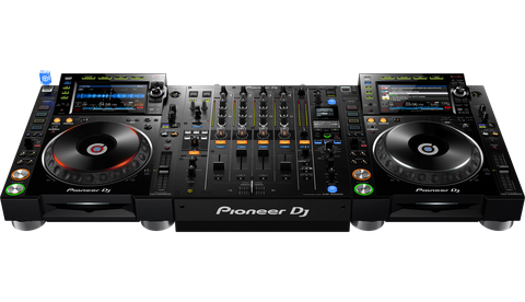 Thuê thiết bị DJ: Half set CDJ2000 NXS2 và Mixer 900 NXS2