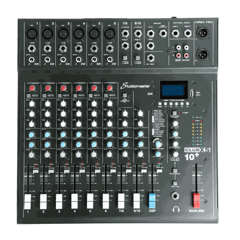 BÀN MIXER ANALOG CHÍNH HÃNG:  STUDIOMASTER CLUBXS 10+