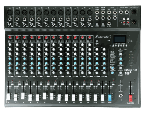 BÀN MIXER ANALOG CHÍNH HÃNG: STUDIOMASTER CLUBXS 16+