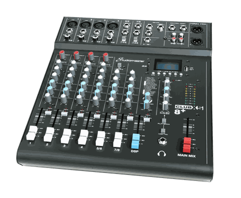 BÀN MIXER ANALOG CHÍNH HÃNG: STUDIOMASTER CLUBXS 8+
