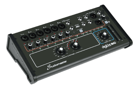 BÀN MIXER DIGITAL CHÍNH HÃNG: STUDIOMASTER DIGILIVE 8C