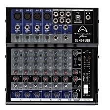 Mixer analog Wharfedale Pro SL424USB (8 cổng tín hiệu vào)