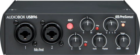 SOUNDCARDS CHÍNH HÃNG: PRESONUS AUDIOBOX 96 USB