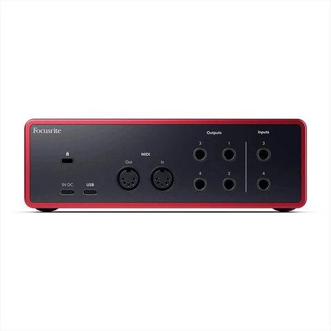 SOUNDCARD CHÍNH HÃNG FOCUSRITE SCARLETT SOLO GEN 4