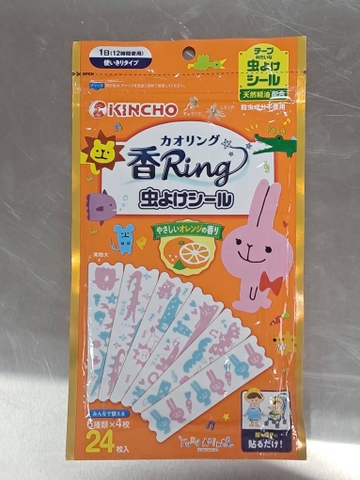 Set 24 miếng dán đuổi muỗi Kincho