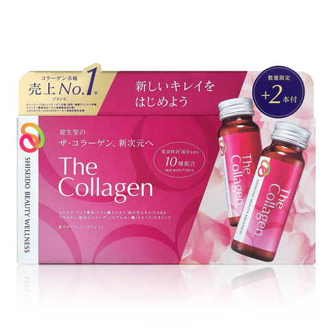 Nước uống The Collagen Shiseido 12 chai mẫu mới