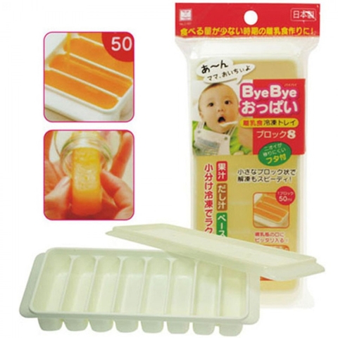 Khay trữ đồ ăn dặm Kokubo - 8 ngăn