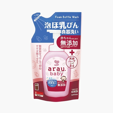 Nước rửa bình sữa Arau túi 450ml